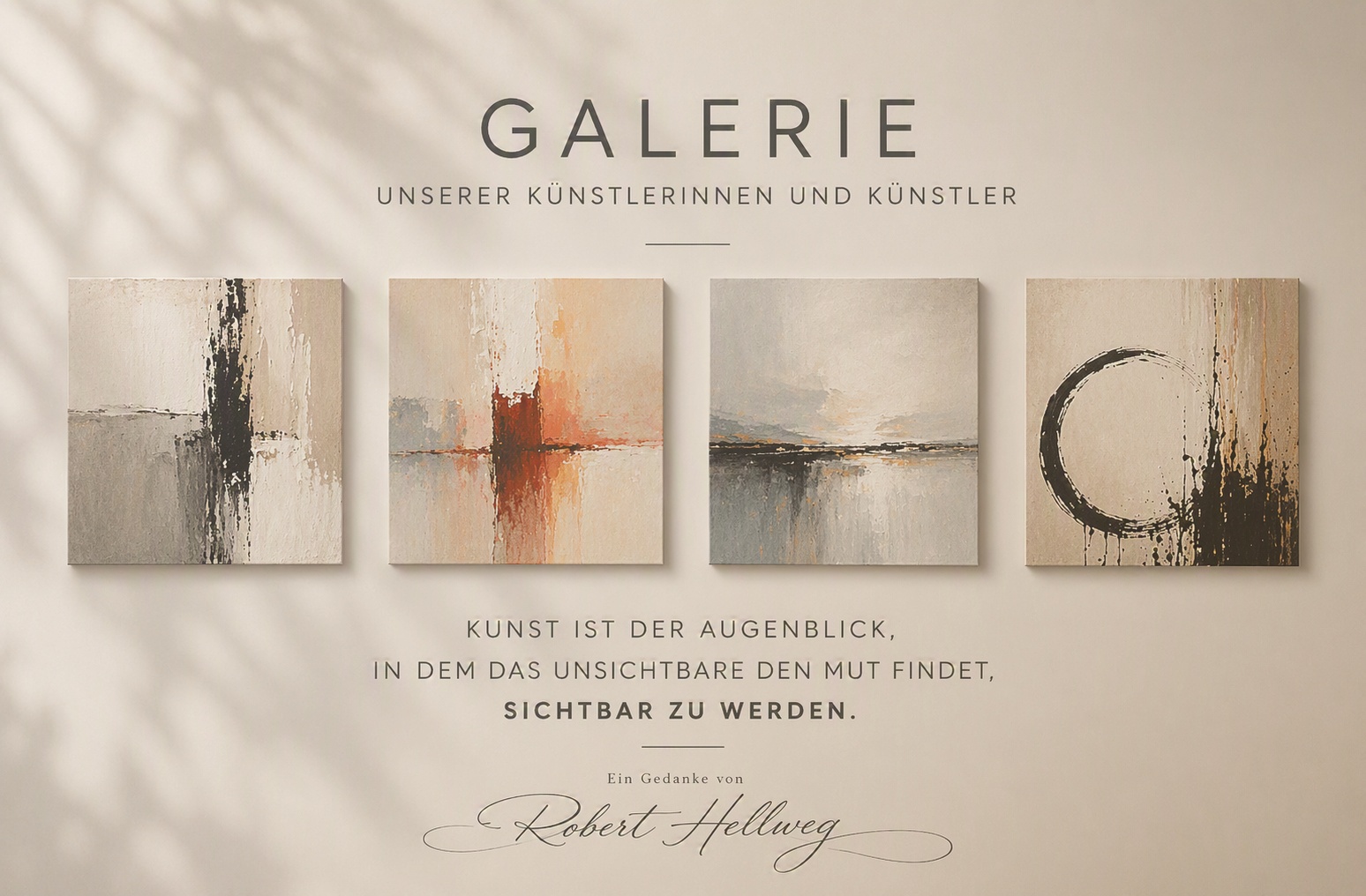 Galerie unserer Künstlerinnen und Künstler